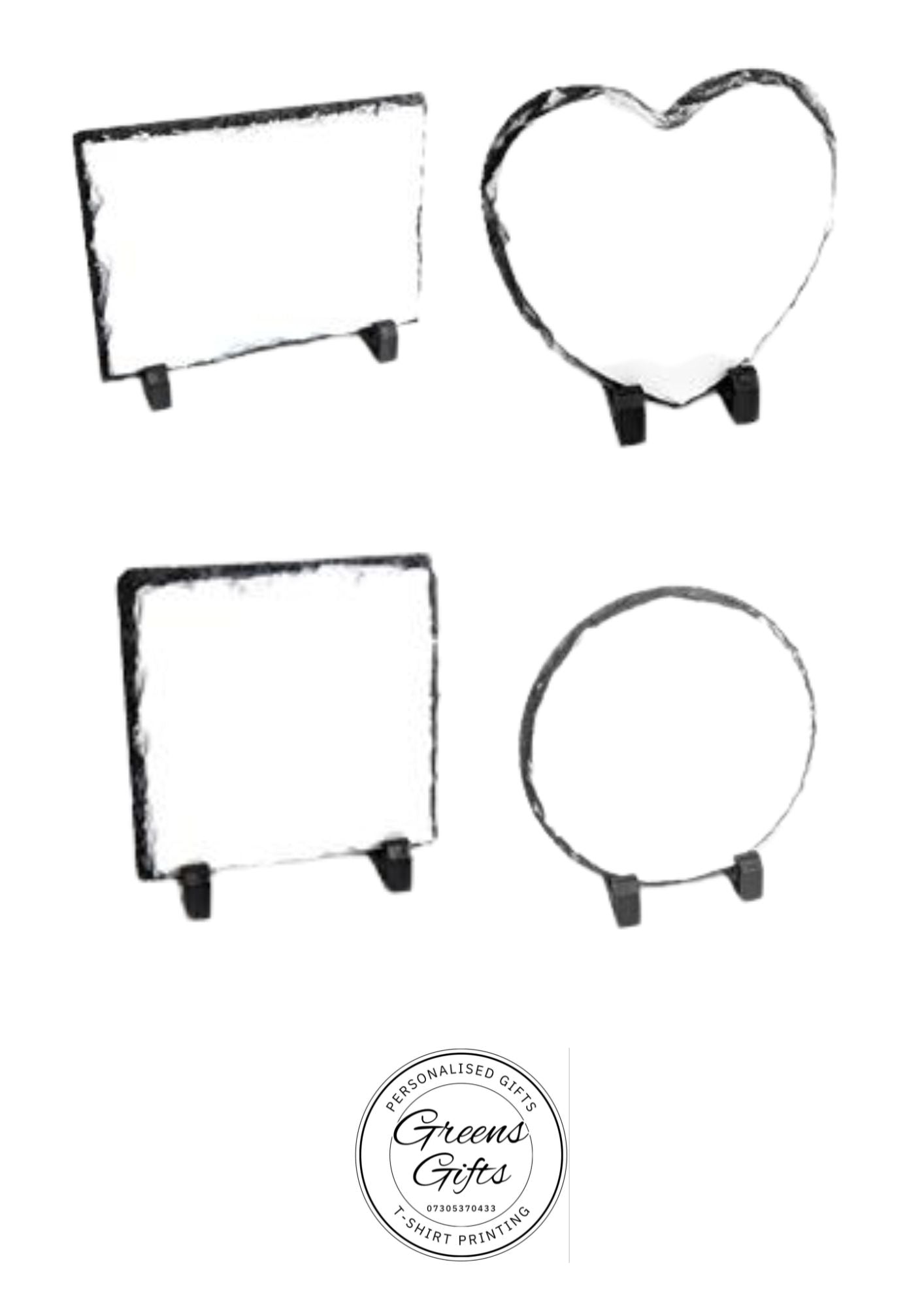 Personalised Rock Slate