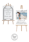 Personalisede A2 Engagment Sign