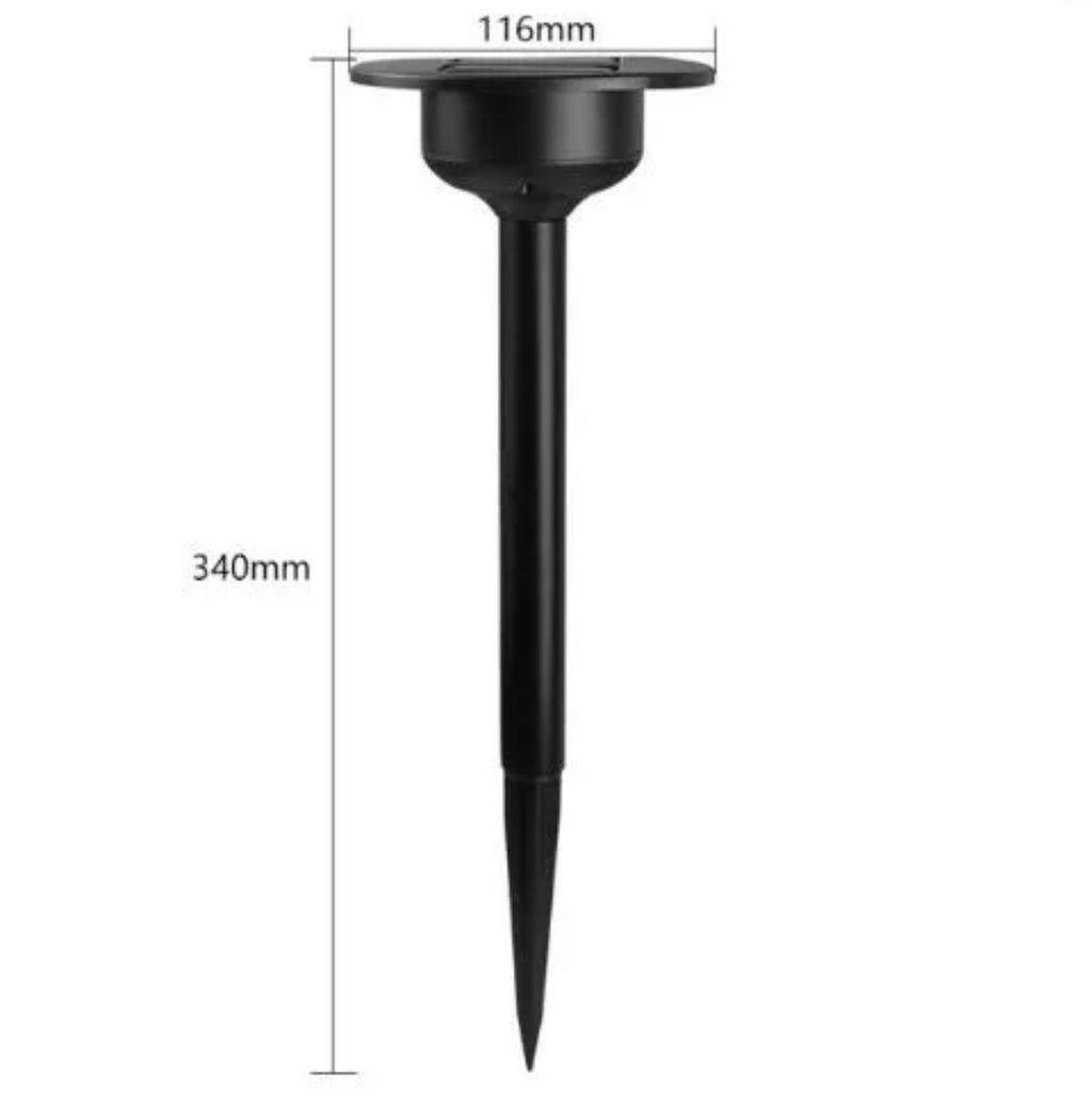 Personalised Robins Appear When Loved Ones Are Near UV Printed Memorial Garden Solar Light LED Stake